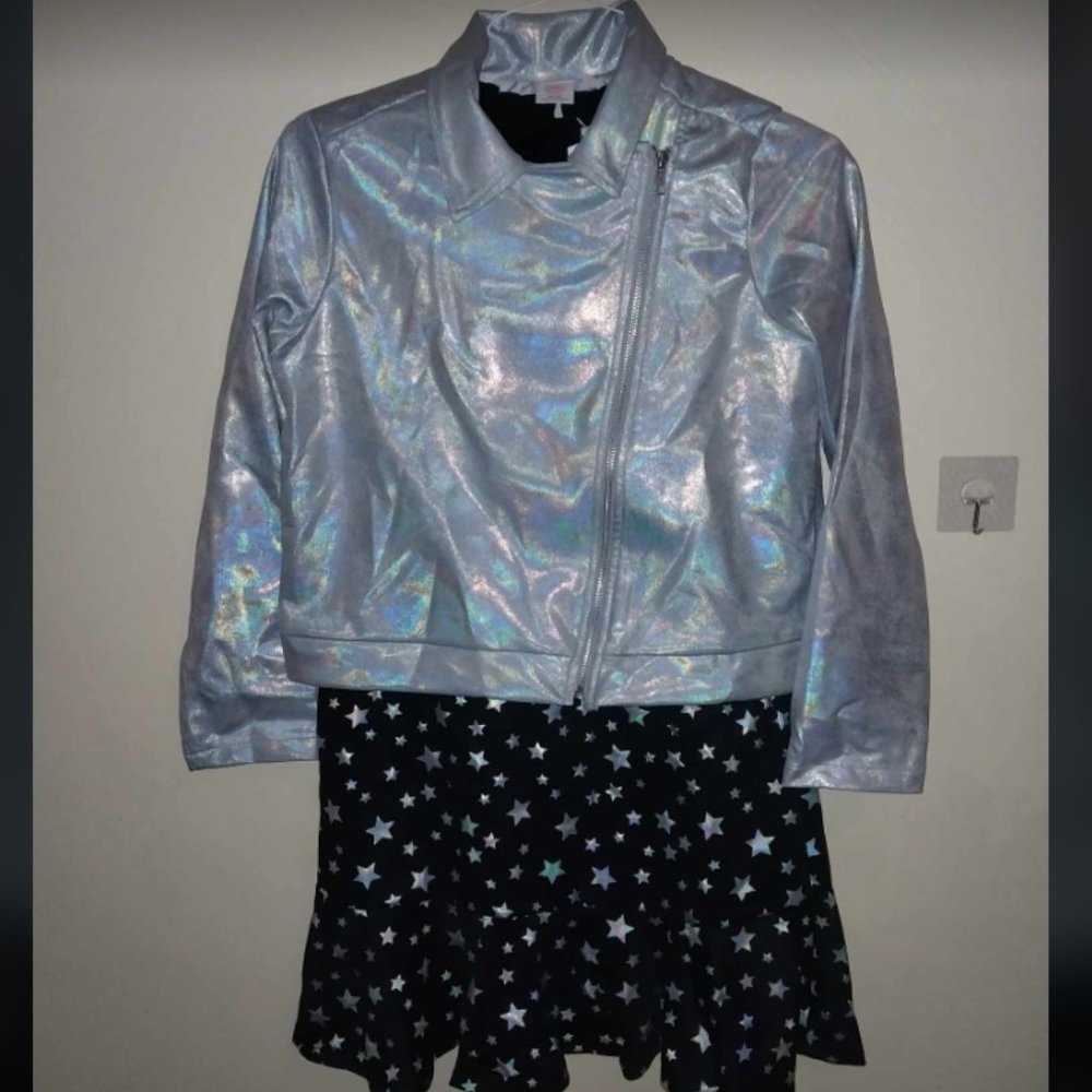 Girls 2XL 2-piece Dress w/ Jacket Set NWT